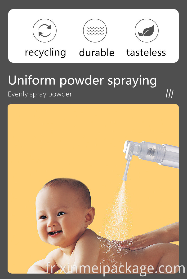 14ml powder plastic spray bottle